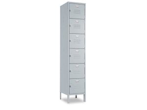 Lockers de 6 compartimentos, 12X18X12" AI