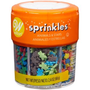 Confituras en forma de animales y estrellas