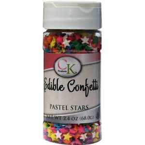 Confeti De Estrellas De Colores 2.6 Oz