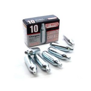 Caja de 10 Capsulas de Nitrogeno para Dispensador de Crema Batida