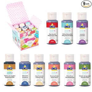Kit Yummy Collection de 9 Colores en Gel de 1.41 Onzas