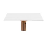 Top Cuadrado para Mesa de Melamina de 32"x32" Blanco