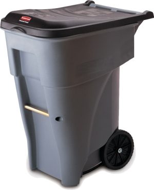 Contenedor de Basura con rodos  de 95 gln
