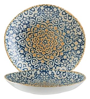 ALHAMBRA: Plato hondo de 10.2"