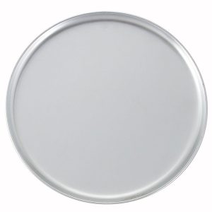 Sarten para pizza estilo coupe 8¨, aluminio