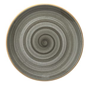 Space: Plato redondo de porcelana de 11.8"