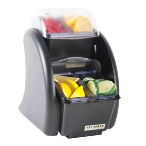 Mise en place mini para barra de dos niveles de plastico 4Qt