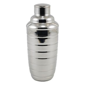 Coctelera incluye 3 piezas de acero inoxidable 24 Oz