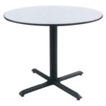 Mesa redonda alta para coctel 30"