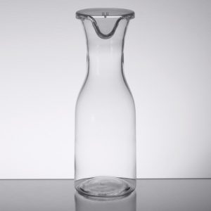 Decanter con Tapa para Vino o Jugo de Policarbonato de 34 Onzas