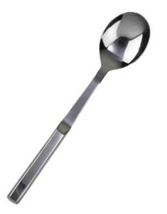 CUCHARA PARA COCINAR ACERO INOX 11pg LISA