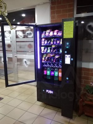 Máquina Dispensadora De 6 Bandeja y 34 Selecciónes