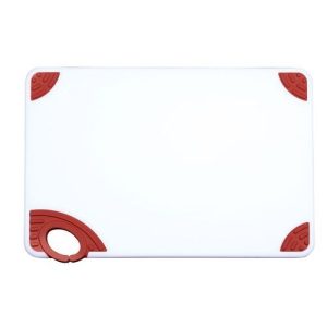 Tabla para cortar 18"X24" con gancho de silicon color cafe