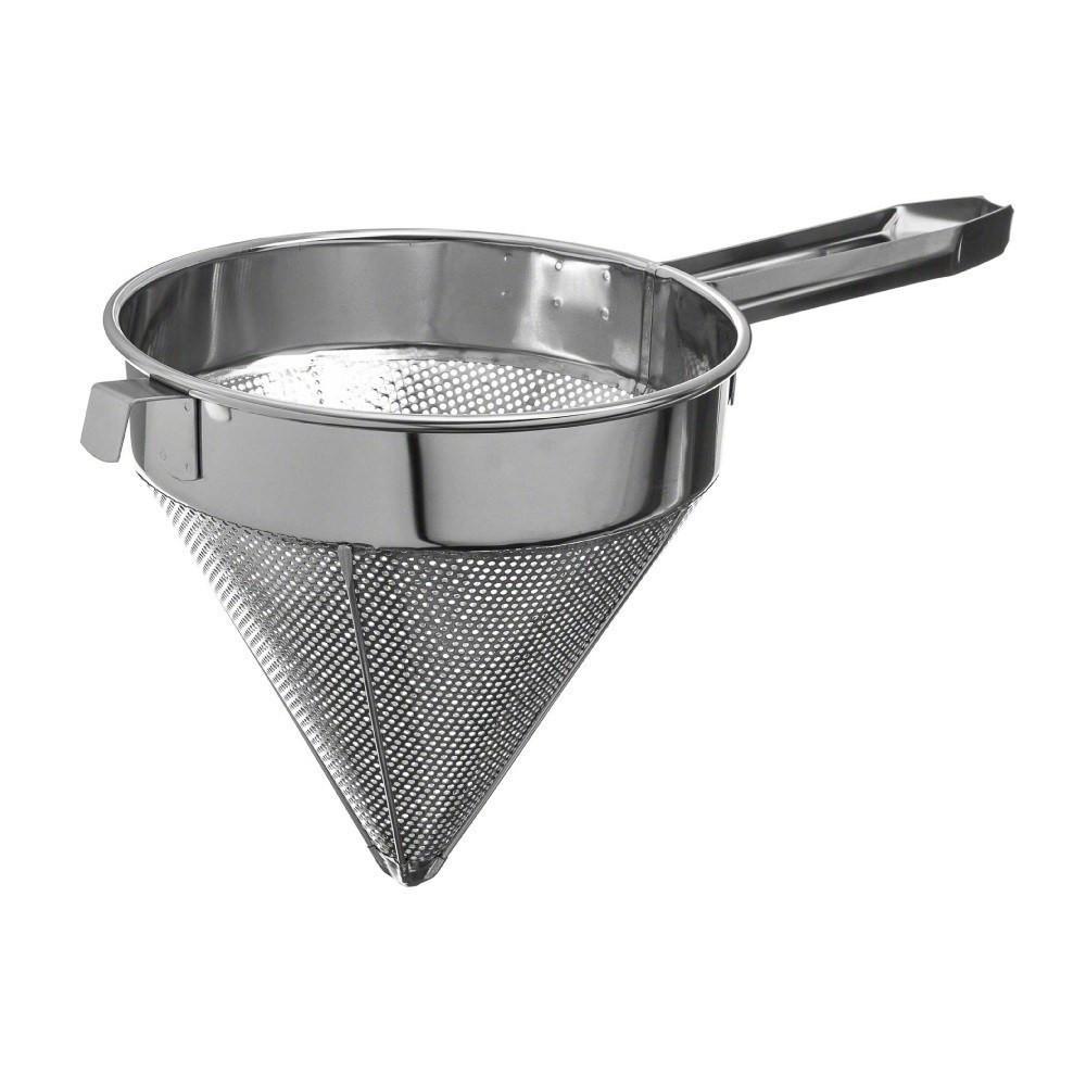 Colador chino malla gruesa de acero inoxidable 10"