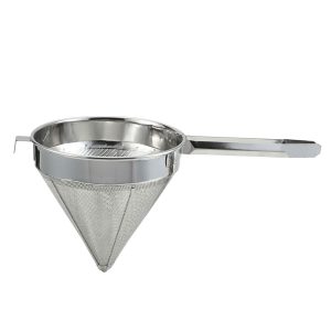 Colador de malla fina 12", acero inoxidable