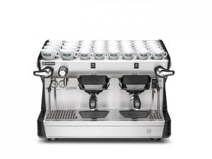Máquina de Espresso 2 Grupo Semiautomatica Negro 220V/60Hz/1Ph
