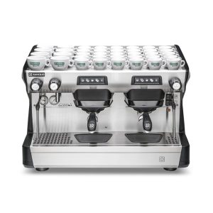 Máquina de Espresso 2 Grupo USB Negro 220V/60Hz/1Ph