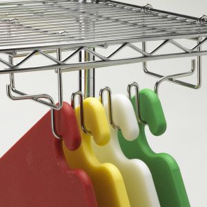 Rack para tablas para cortar de acero inoxidable  5 1/4"x10"x5 3/4"