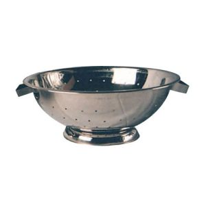 Colador con base de acero inoxidable 14qt
