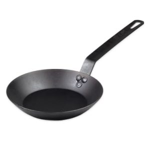 Sarten de 8" estilo frances de acero carbono