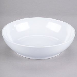 Tazón para Sopa y Ensalada de Melamina de 1.3 Qt Blanco
