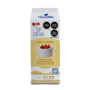 TOP CREAM: Crema Chantilly de Vainilla de 2 Kg