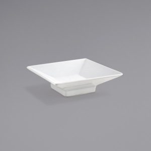 Ramekin cuadrado de porcelana 8 Oz,  6” colección Kyoto