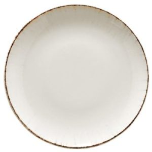 RETRO: Plato redondo de porcelana de 11.8"