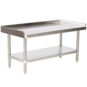 Stand de Top fabricado en Acero Inoxidable 430. Dimensiones: 48" x 30" x 24"