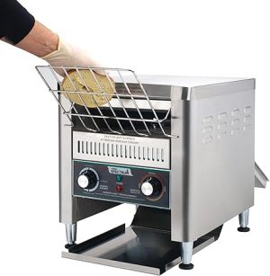 Tostador de Banda Eléctrico para 300 Rebanadas por Hora 120V/60Hz/1Ph