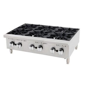 Cocina de Mesa de 6 Quemadores de 36" a Gas