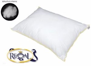 Almohada 50cmx70cm fibra 100% poliester microesfera tela 100% algodón