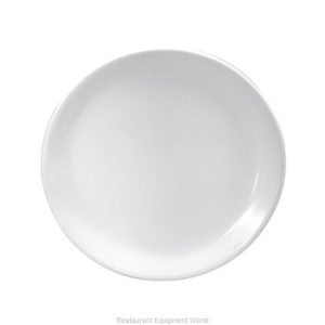 BUFFALO: Plato Redondo Coupe de Porcelana Blanco de 10-1/2"