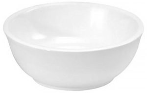 BUFFALO: Tazón Nappie de Porcelana Blanco de 13.5 Onzas