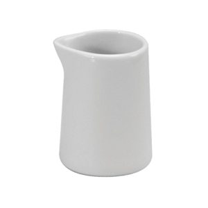 BUFFALO: Cremera de Porcelana Blanco de 4.5 Onzas