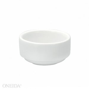 BUFFALO: Mini Ramekin de Porcelana Blanco de 1.5 Onzas