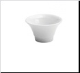 BUFFALO: Tazón de Salsas de Porcelana Blanco de 2 Onzas