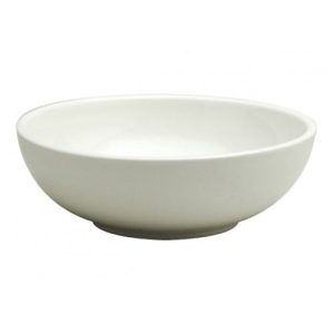 BUFFALO: Tazón de Pasta Coupe de Porcelana Crema de 32 Onzas