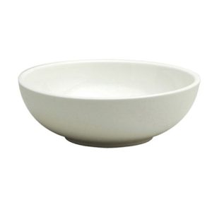 BUFFALO: Tazón de Pasta Coupe de Porcelana Crema de 48 Onzas