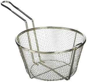 Canasta p/freir de malla metalica, de 9"