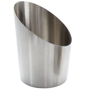 Canasta angular de acero inoxidable para frituras 4 1/2"