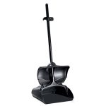 Pala para Basura con Tapa Mango Metálico de 27-1/2" Negro