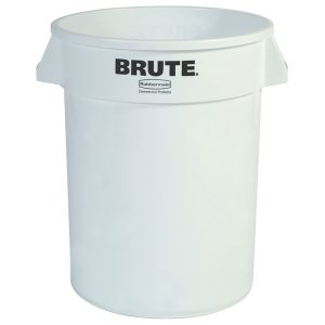 Contenedor Brute 20gal-75.7L de plástico blanco