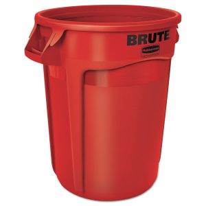 Contenedor Redondo Brute de 32 Galones Rojo
