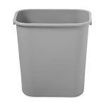Papelera de Plástico de 28-1/8 Qt Gris