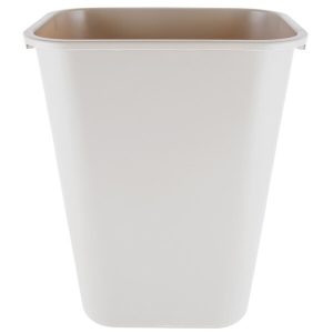 Papelera de Plástico de 41-1/4 Qt Beige