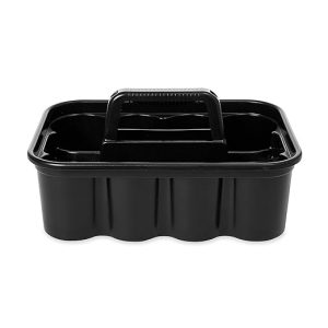Porta Herramientas de Limpieza de Lujo Caddy de  16"x11"x6.75" Negro