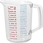 Jarra para Medir de Policarbonato de 16 Onzas Transparente