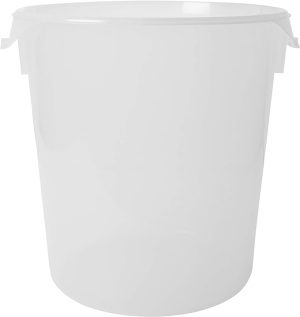 Recipiente Redondo de Policarbonato de 22 Qt Transparente
