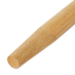 Palo para Escoba con Punta Cónica de 60" Madera
